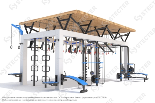 Уличный спортивный комплекс "Центр Силы" фото 11