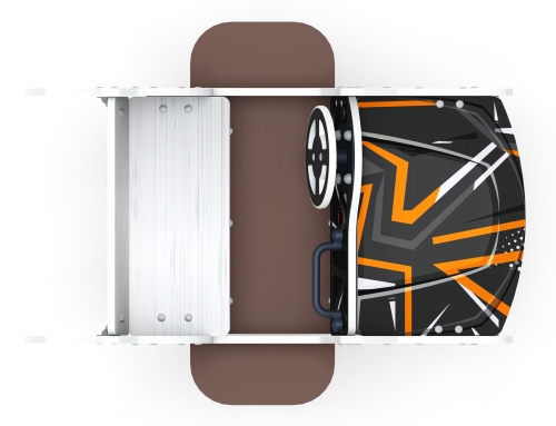 Кабриолет - Качалка на пружине двухместная машинка - ИО 23.03.02-05.И1 фото 4