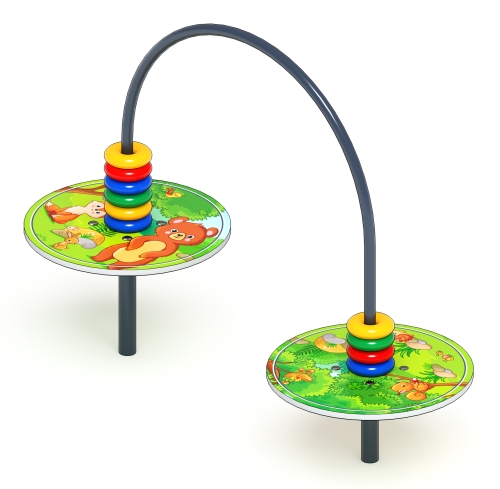 Счеты со столиком (полянка) - Игровая панель - МФ 22.01.06-05.И1 фото 3