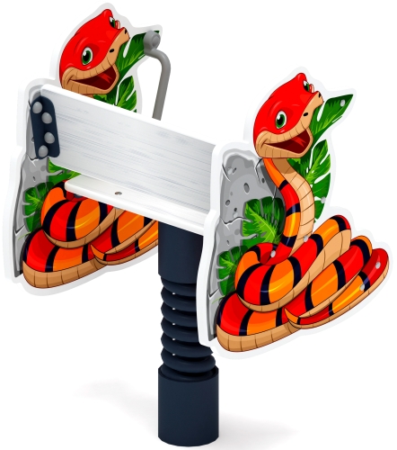 Змейка - Качалка на пружине - ИО 22.01.08-01 фото 2