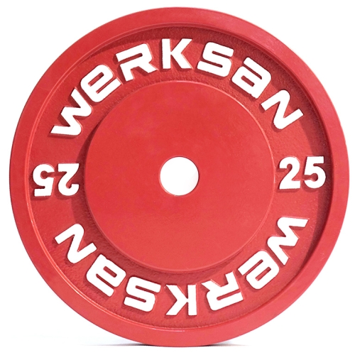 Диск стальной для пауэрлифтинга 25 кг WERK SAN	