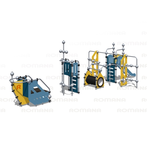 Romana Детский уличный спортивно-игровой комплекс серия "Сфера" Romana 057.44.00 фото 2