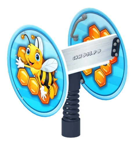 Пчелка - Качалка на пружине - ИО 22.01.14-И1 фото 3