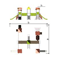 Romana Игровой комплекс Романа 101.65.00