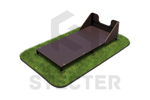 Элемент полосы препятствий "Окоп для стрельбы и метания гранат" Элемент полосы препятствий "Окоп для стрельбы и метания гранат"