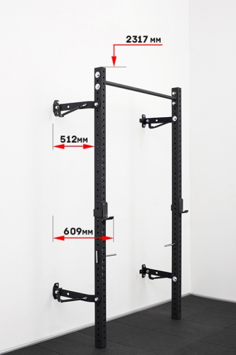 Пристенная складная силовая стойка 1100х475 мм фото 6