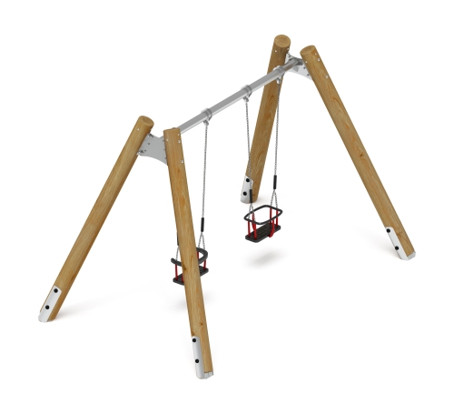 Качели (Лиственница орех) ИО 12.Р.01.04.01-Л.И1.02 фото 2