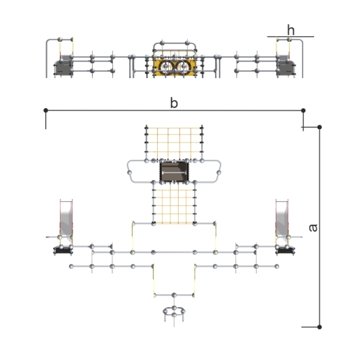 Romana Детский спортивно-игровой комплекс серия с 2-мя горками "Сфера" Romana 057.24.00 фото 2