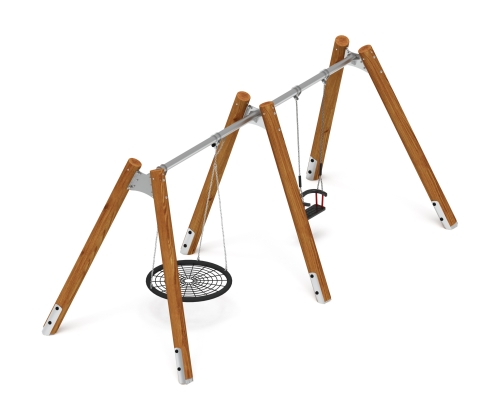 Качели (Лиственница темный) ИО 12.Р.05.01-Л.И1.01 фото 5