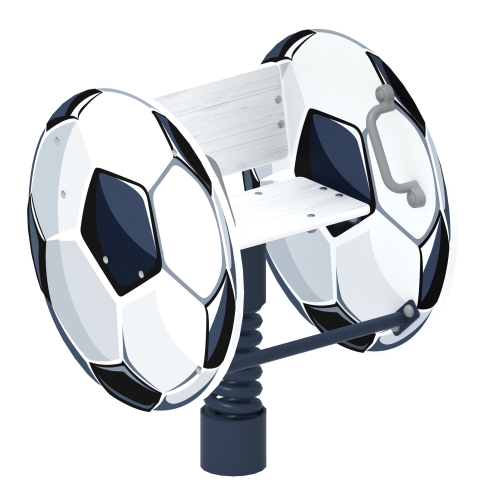 Футбольный мяч - Качалка на пружине - ИО 22.01.04-01.И1