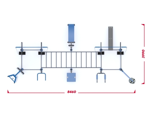 Воркаут комплекс "Бона" фото 3