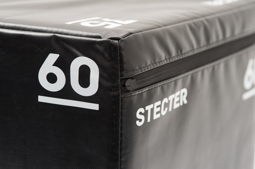 Безопасная тумба для прыжков 75-60-50 (плиобокс) фото 7