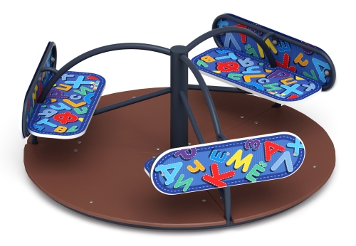 Карусель Солнышко (Азбука) - ИО 30.01.03-12.И1 фото 6