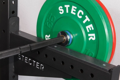 Стойка для штанги с турником и страховочными упорами (H=2,37м) фото 6