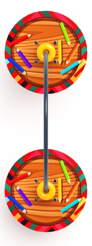 Счеты со столиком (карандаши) - Игровая панель - МФ 22.01.06-01.И1 фото 4