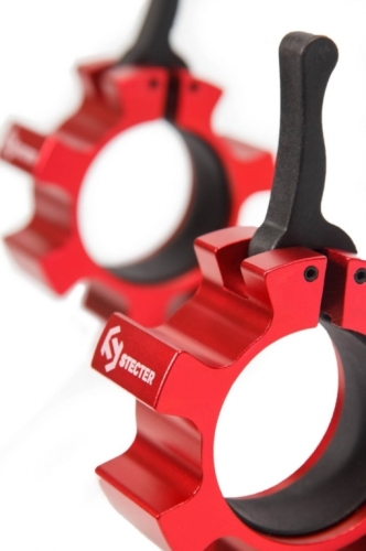 Алюминиевые замки для штанги Stecter OSO (алюминий) фото 4